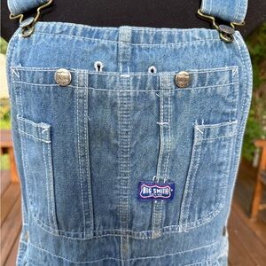 Vintage Big Smith Denim Overalls Men's Workwear USA Carpenter Unisex Made In USA